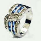 Blue  Sapphire Ring   size 8