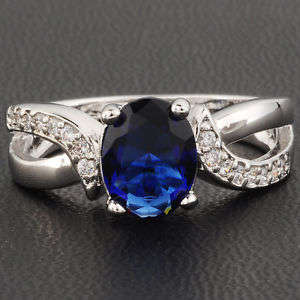 Sapphire  Ring       size 8