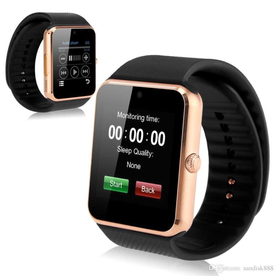 GT08 SMART WATCH WITH SIM & SD CARD SLOTS *GOLD COLOUR * FAST DELIVERY* 1 WEEK SPECIAL*