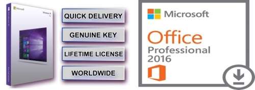Microsoft Office Professional 2016 + Windows 10 Pro