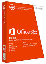 Microsoft Office 365 Home 5PC/MAC Brand New Sealed in retail box