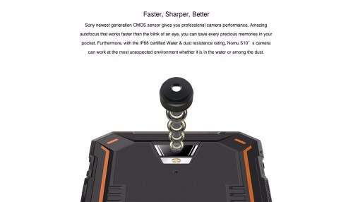 Nomu S10 4G IP68 Waterproof Smartphone Dustproof Shockproof Android 6.0 Quad Core 5.0 inch 2GB/16GB