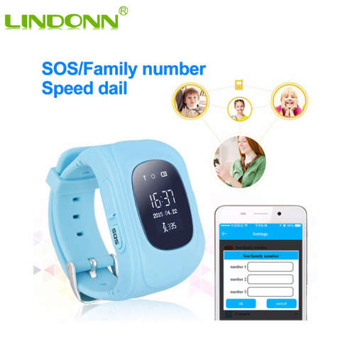 Kids GPS Q50 tracking watch SOS