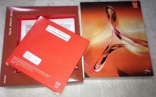 Adobe Acrobat X Pro Boxed and Sealed - Brand New