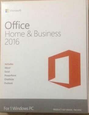 Office 2016 Home and Business Sealed in box - Brand New