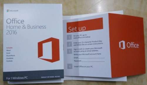 Office 2016 Home and Business Sealed in box - Brand New