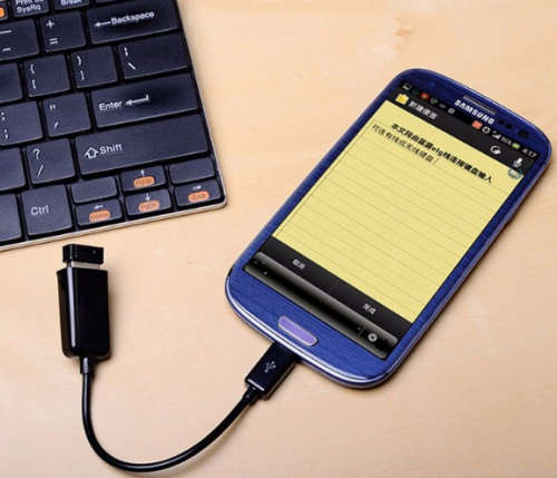 OTG Type-C or Micro-usb cable