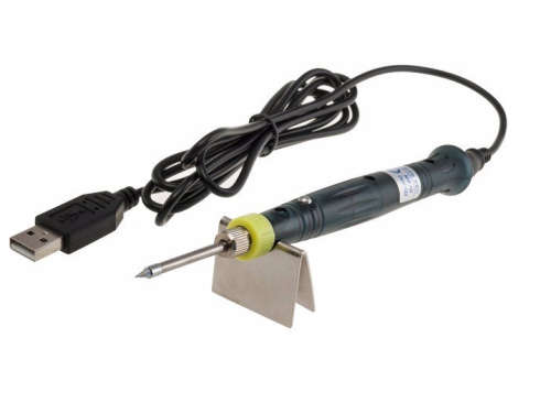 USB Soldering Iron 5V 8W with Stand