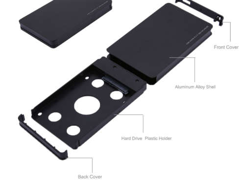 USB 3.0 SATA Enclosure for 2.5" SATA HDD/SSD