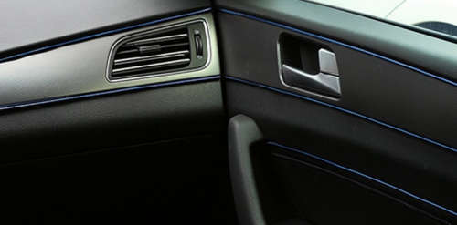 5M Fashion Flexible Trim Car Interior&Exterior Moulding Strip Decorative Line (COLOR: SILVER)