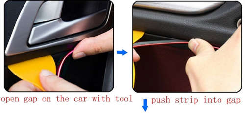 5M Fashion Flexible Trim Car Interior&Exterior Moulding Strip Decorative Line (COLOR: SILVER)