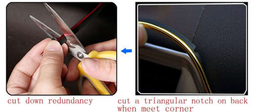 5M Fashion Flexible Trim Car Interior&Exterior Moulding Strip Decorative Line (COLOR: SILVER)