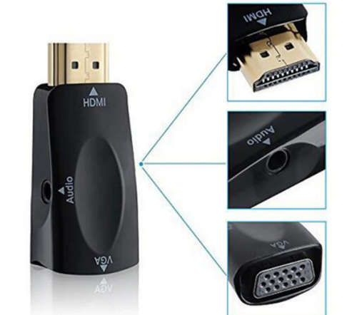 HDMI to VGA Converter with Audio cable