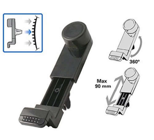 Portable Car Air Vent Mount Black Holder for Cell Phone Navigator for All Phones