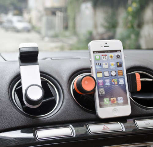Portable Car Air Vent Mount Black Holder for Cell Phone Navigator for All Phones
