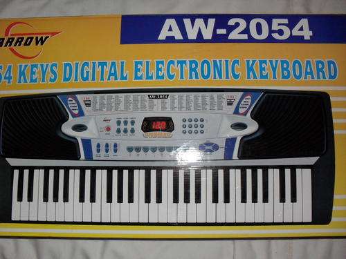 Arrow 54 Key Electronic Keyboard With LCD screen
