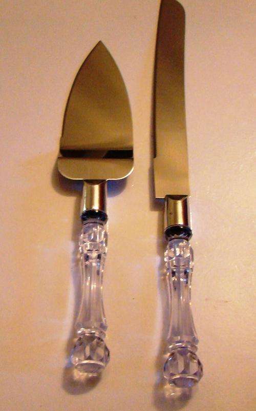 2 Piece - Stainless Steel Cake Set