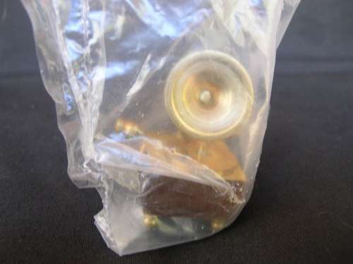 Brass Temptations. Handcrafted miniature ornament still in original packaging "Gramaphone"