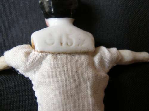 DOLLS x 3. Bisque, cloth, and bisque wire. Please see pics, and description for details