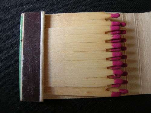 Match Book "Siltal" Beira Mozambique. Condition fair to good, see scans, and description