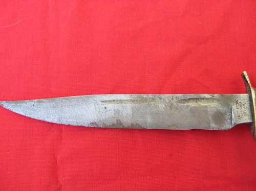KNIFE J.A. Hellberg, Eskilstuna, Sweden, Condition fair, please see pics for details.