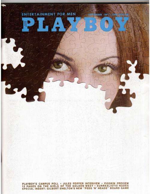 PLAY BOY Magazine. September 1971, condition good