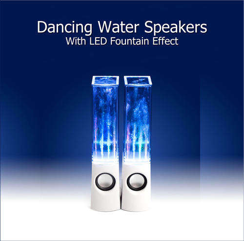 Dancing Water Speakers with LED Fountain Effects