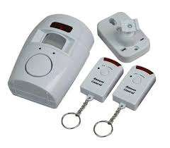 Infra-Red Sensor Alarm System with remotes