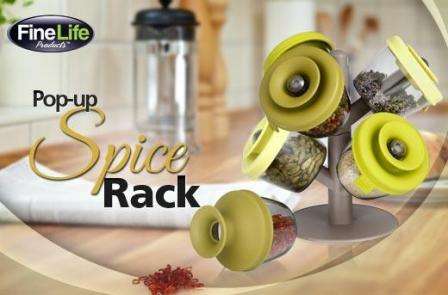 6 Piece Spice Jars Set