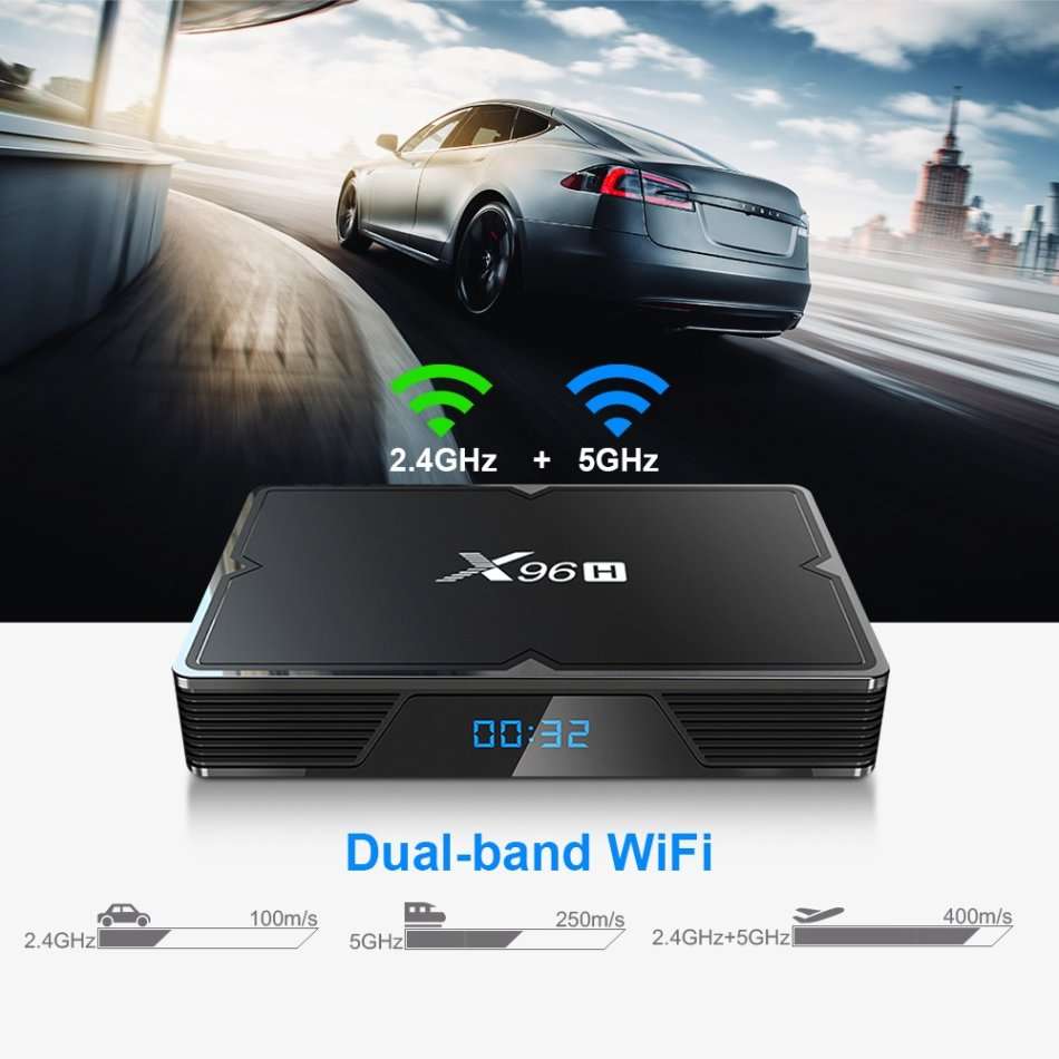X96 X96H 6K 4GB/32GB Digital Smart Android TV Box