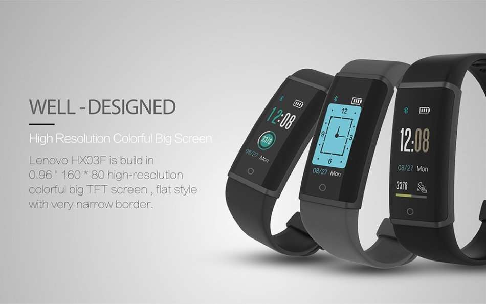 Lenovo HX03F Smart Watch for Android / iOS