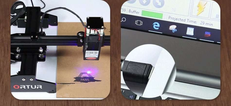 Ortur Laser Master 7W Desktop Laser Engraver Cutter Laser Engraving Machine