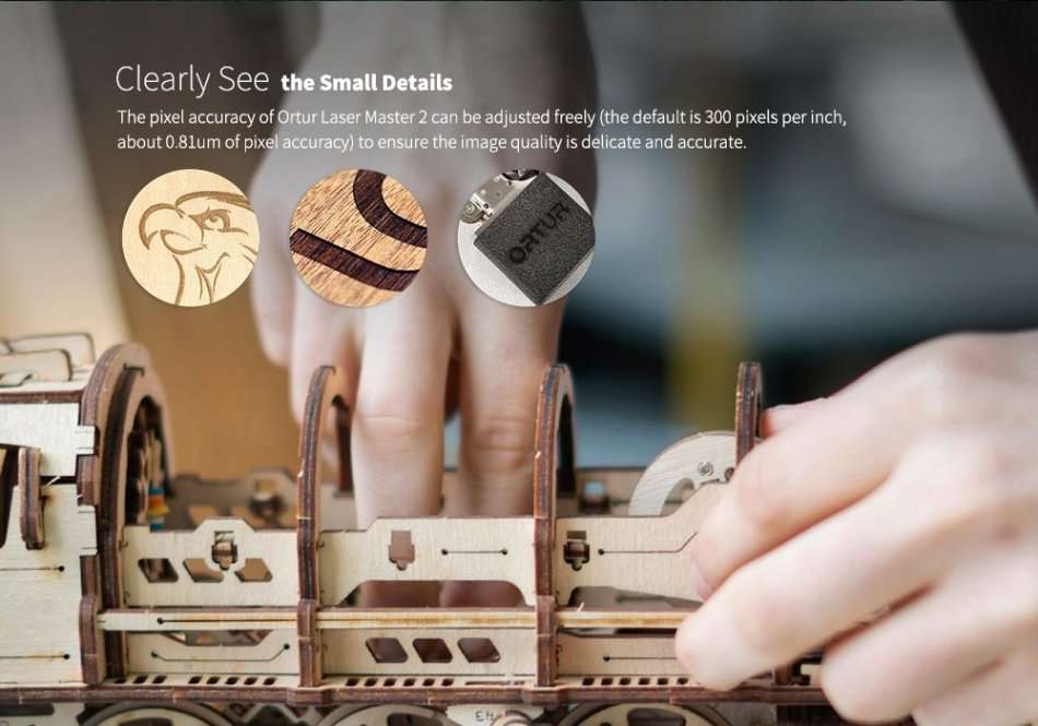 Ortur Laser Master 2 15W Desktop Laser Engraver Laser Engraving Machine + Cylindrical Rotary Device