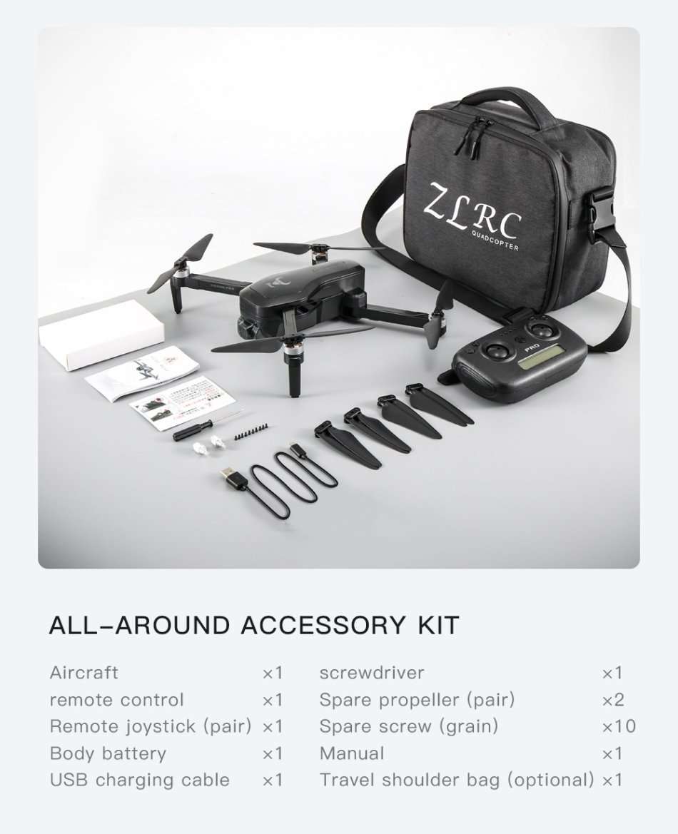 SG906 Beast PRO Edition Dual GPS 4K HD Camera RC Drone - X3 Battery