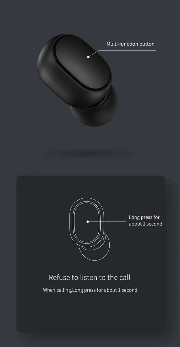 Xiaomi Redmi Airdots 2 Bluetooth Wireless Earbuds