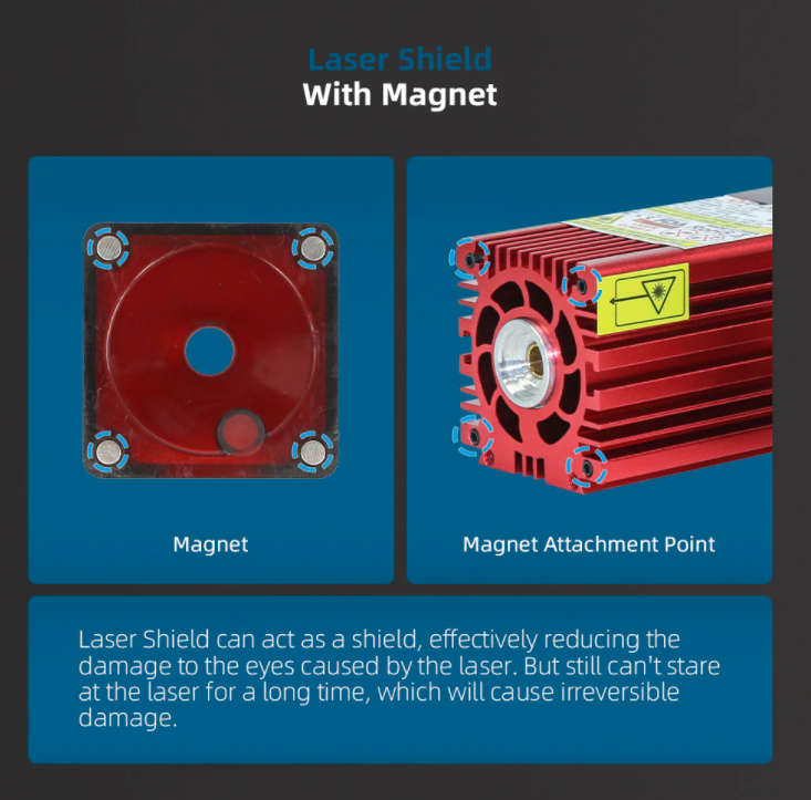 ORTUR/AUFERO LU2-4 SF Laser Module For AUFERO/LM2PRO