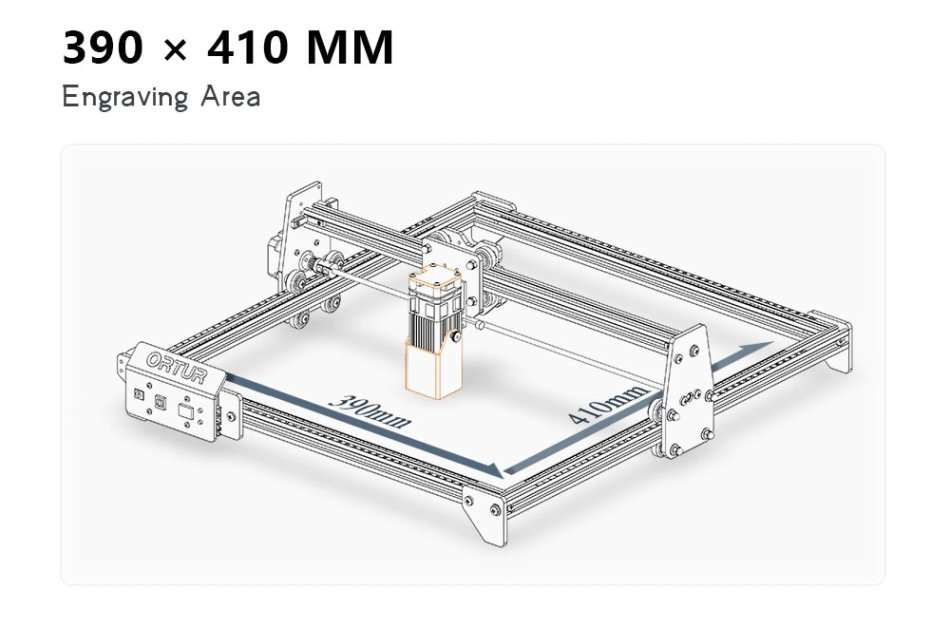 Ortur Laser Master 2 S2 Upgraded 20W Desktop Laser Engraver Cutter Laser Engraving Machine
