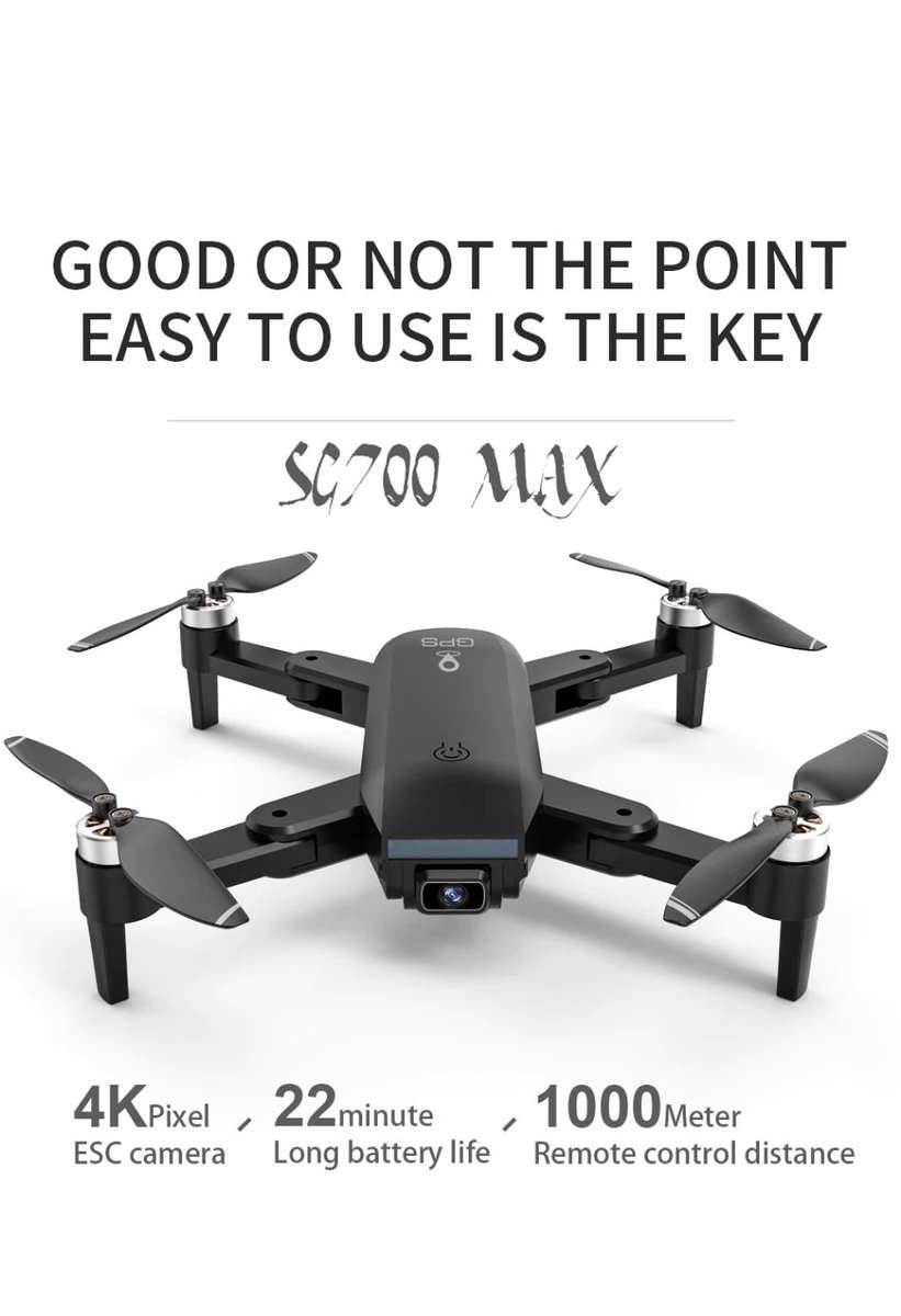 ZLL SG700 PRO 4K HD WiFi RC Quadcopter Drone + 3 Battery