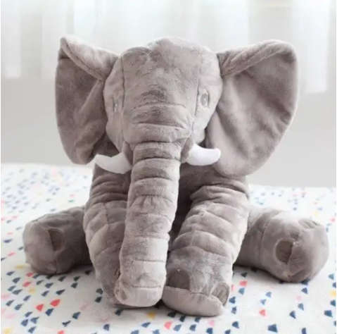 ELEPHANT PLUSH PILLOW for BABIES with BLANKET
