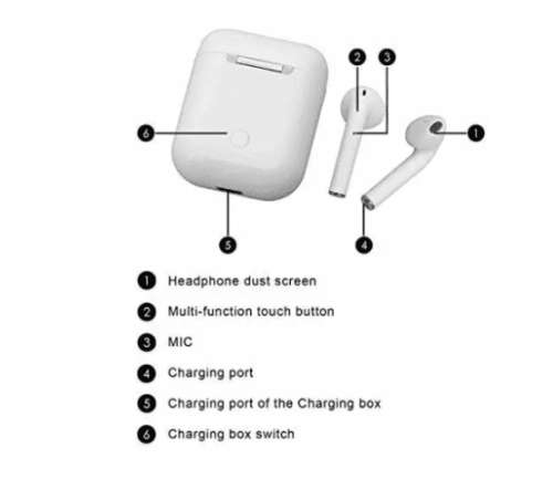 Airpods design for Android and iOS