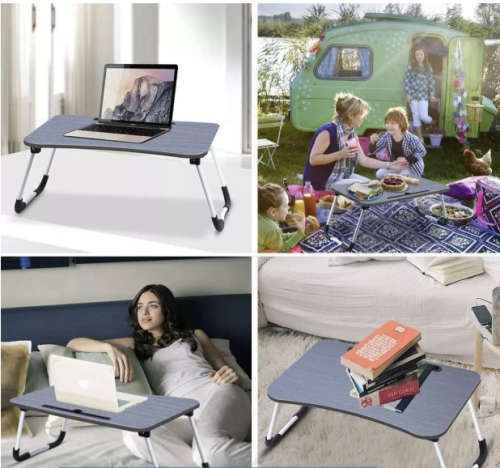 Large laptop table| Foldable serving table