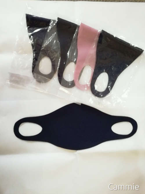 5 PACK FACE MASK - MADE FROM SCUBA MATERIAL (NEOPRENE)- WASHABLE AND LONG LASING