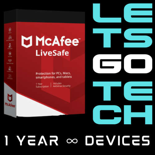 McAfee Livesafe Unlimited Devices 1 Year
