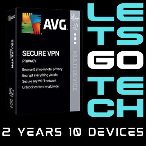 AVG Secure VPN 10 Devices 2 Years