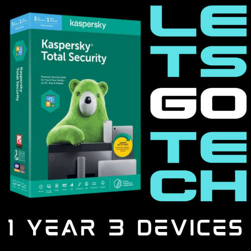 Kaspersky Total Security 1 Year 3 Devices