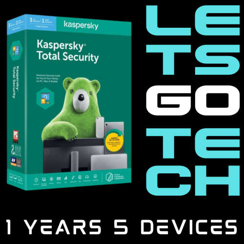 Kaspersky Total Security 1 Year 5 Devices