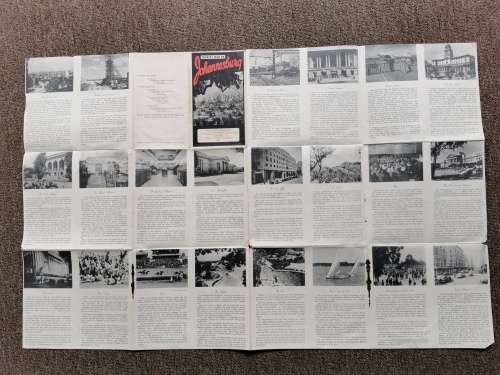 Tourist Map of Johannesburg 1951
