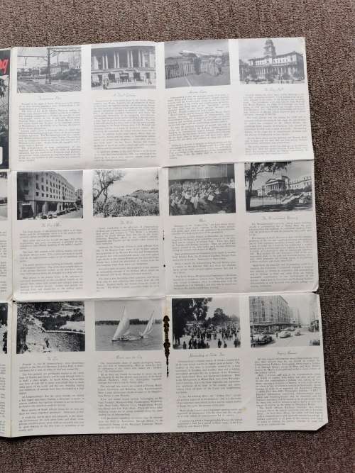 Tourist Map of Johannesburg 1951