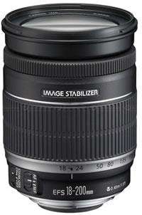 Canon 18-200 mm EF-S, f 3.5-5.6 IS Lens
