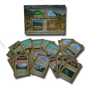 "In the Footsteps of Jesus" Family Card Game